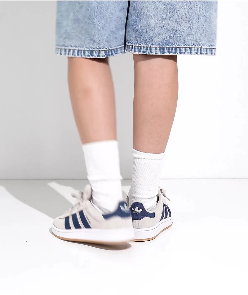 adidas Originals Campus 00s Beige, Blue & White Shoes