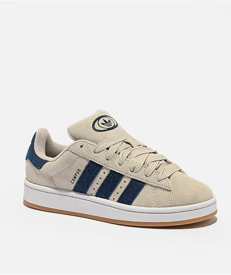 adidas Originals Campus 00s Beige, Blue & White Shoes