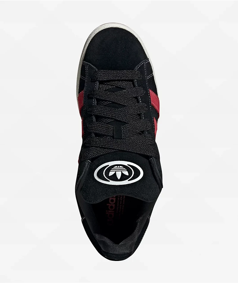 adidas Originals Campus 00s Black & Red Skate Shoes