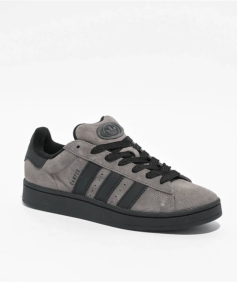 adidas Originals Campus 00s Charcoal & Core Black Skate Shoes