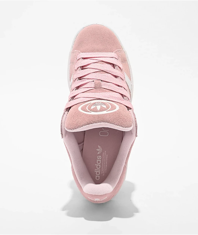 adidas Originals Campus 00s Clear Pink & White Skate Shoes