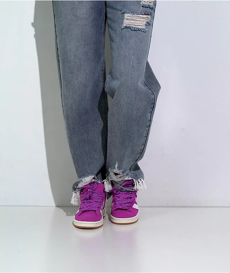 adidas Originals Campus 00s Semi Lucid Fuchsia & Cloud White Shoes