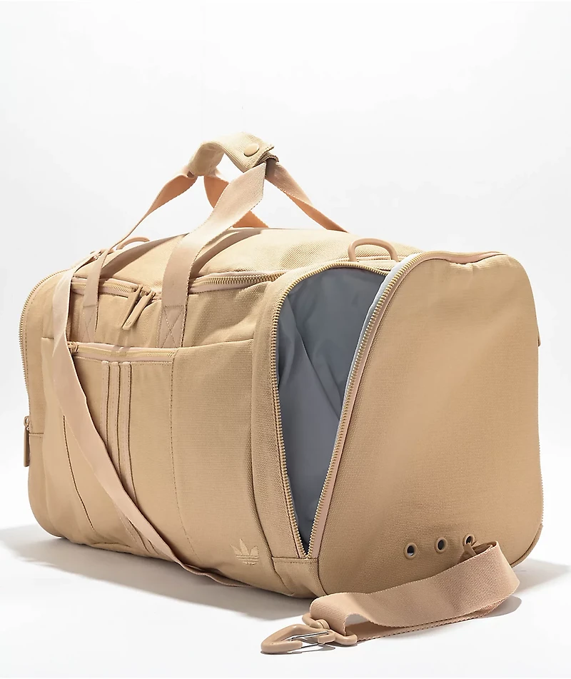 adidas Originals Canvas Magic Beige Duffle Bag