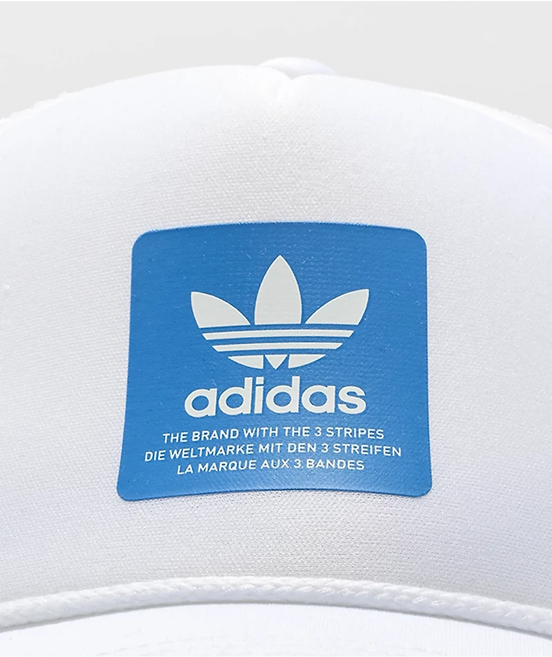 adidas Originals Dispatch White Trucker Hat