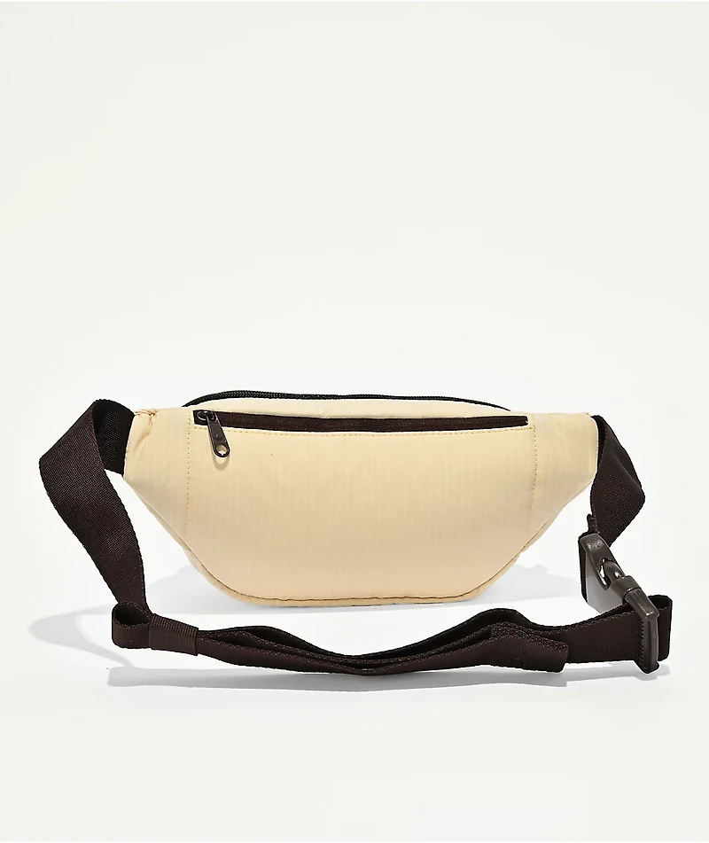 adidas Originals For All Warm Vanilla Yellow, Aurora Coffee Brown & Team Victory Red Fanny Pack