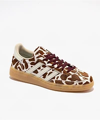 adidas Originals Handball Spezial Cow Print Brown, White & Blue Shoes