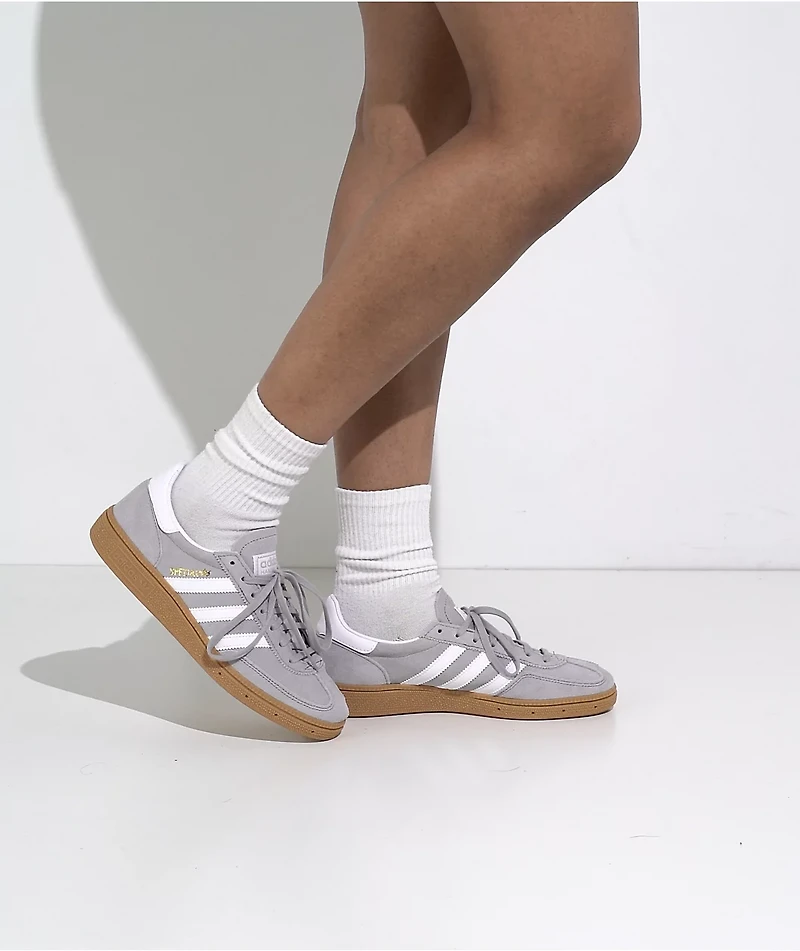 adidas Originals Handball Spezial Grey Two, Cloud White & Gum Shoes