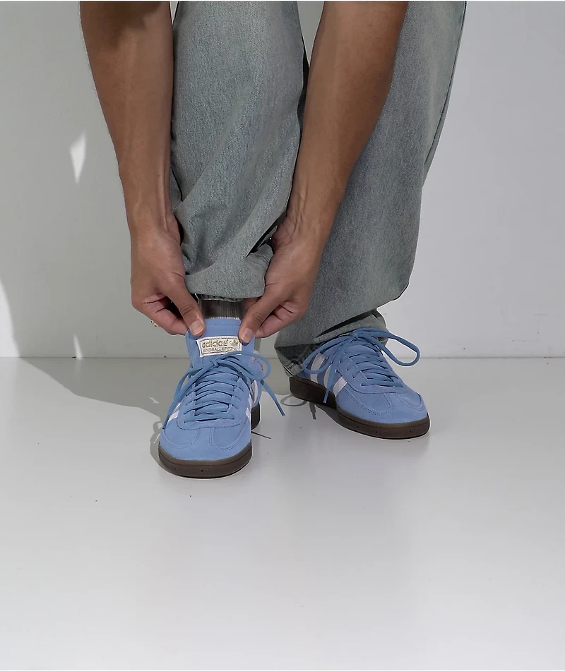 adidas Originals Handball Spezial Light Blue, Cloud White & Gum Shoes