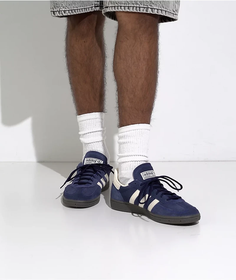 adidas Originals Handball Spezial Navy, Cloud White & Gum Shoes