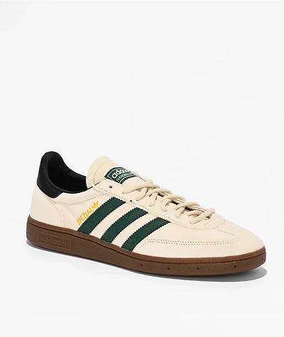 adidas Originals Handball Spezial Off White, Collegiate Green & Gum Shoes