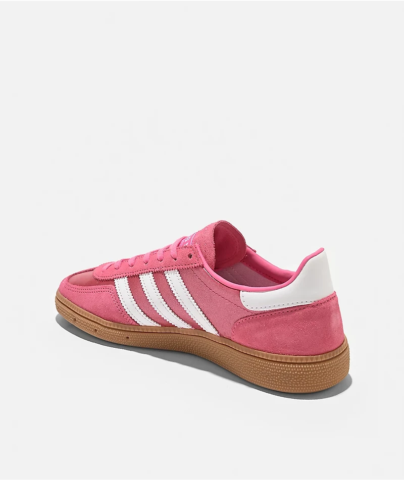 adidas Originals Handball Spezial Pink & White Skate Shoes