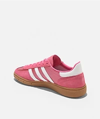 adidas Originals Handball Spezial Pink & White Skate Shoes