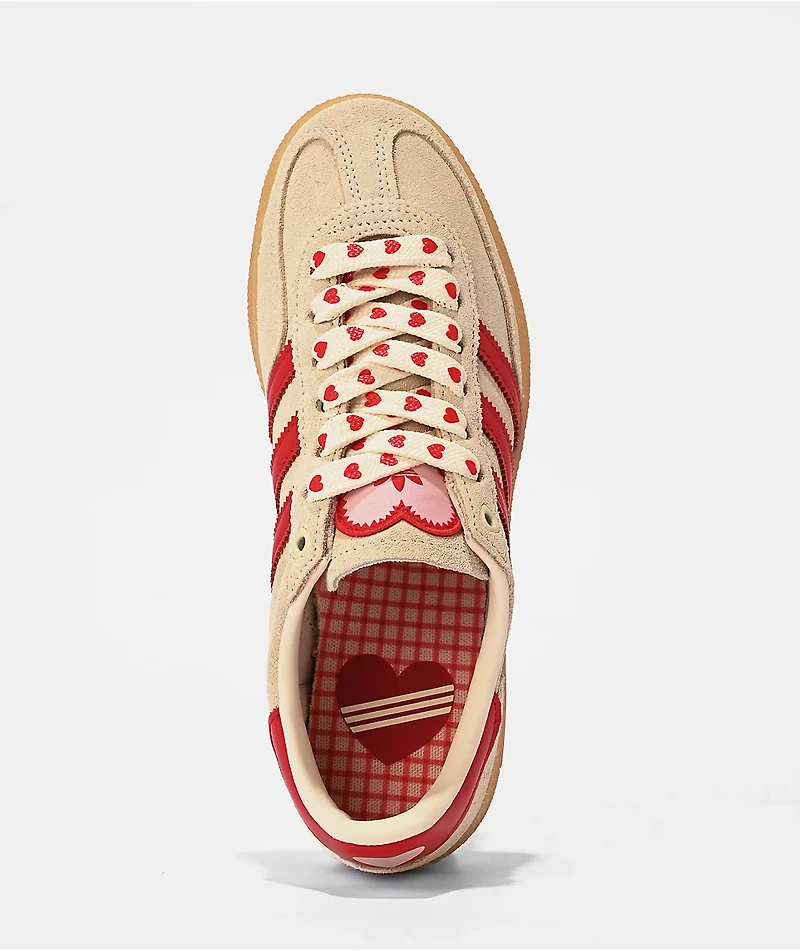 adidas Originals Handball Spezial Valentines Red & Cream Shoes