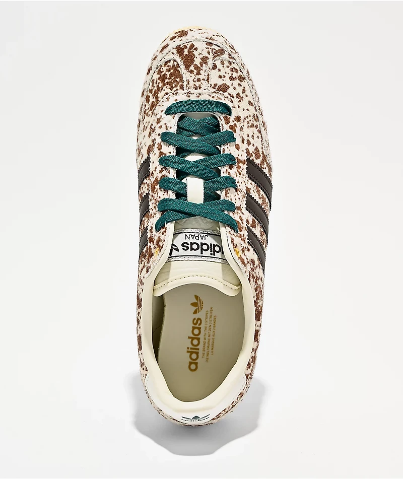 adidas Originals Japan Brown Cow Print Shoes