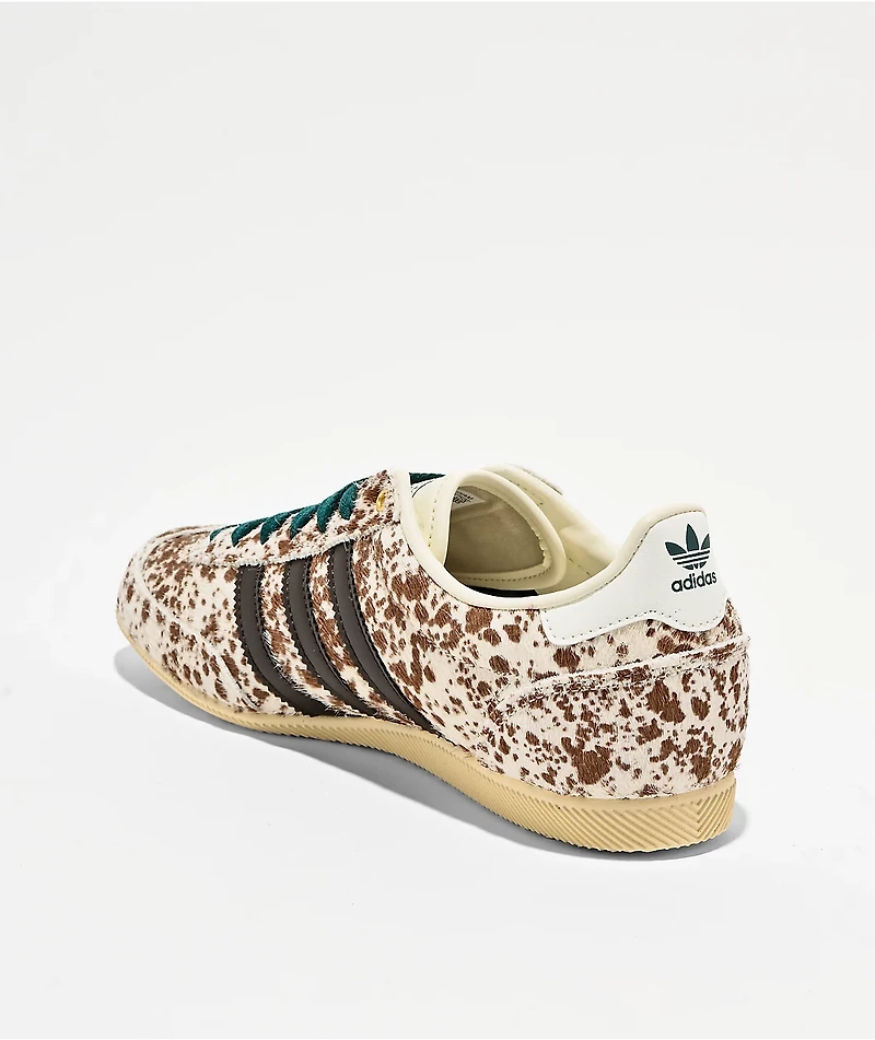 adidas Originals Japan Brown Cow Print Shoes