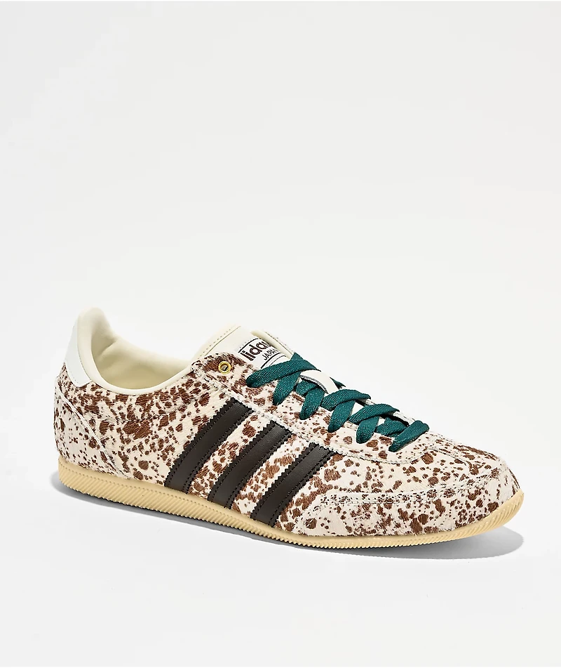 adidas Originals Japan Brown Cow Print Shoes