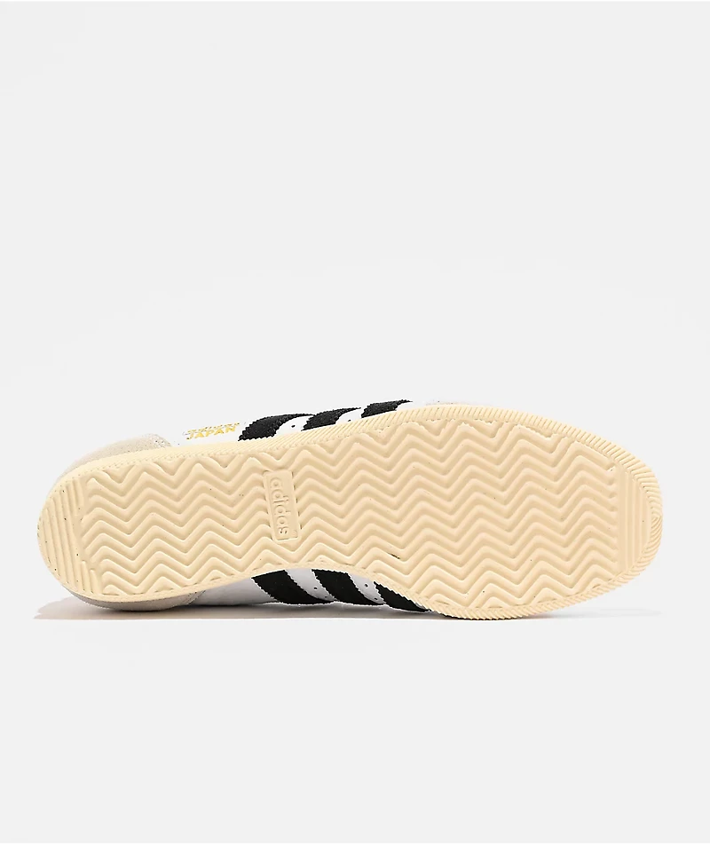 adidas Originals Japan Cloud White, Core Black & Gold Metallic Shoes