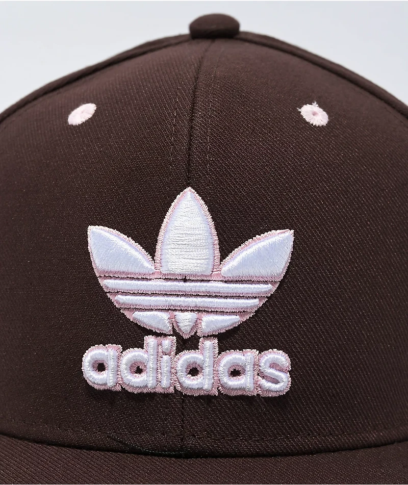 adidas Originals Modern 2 Structured Brown & Pink Snapback Hat