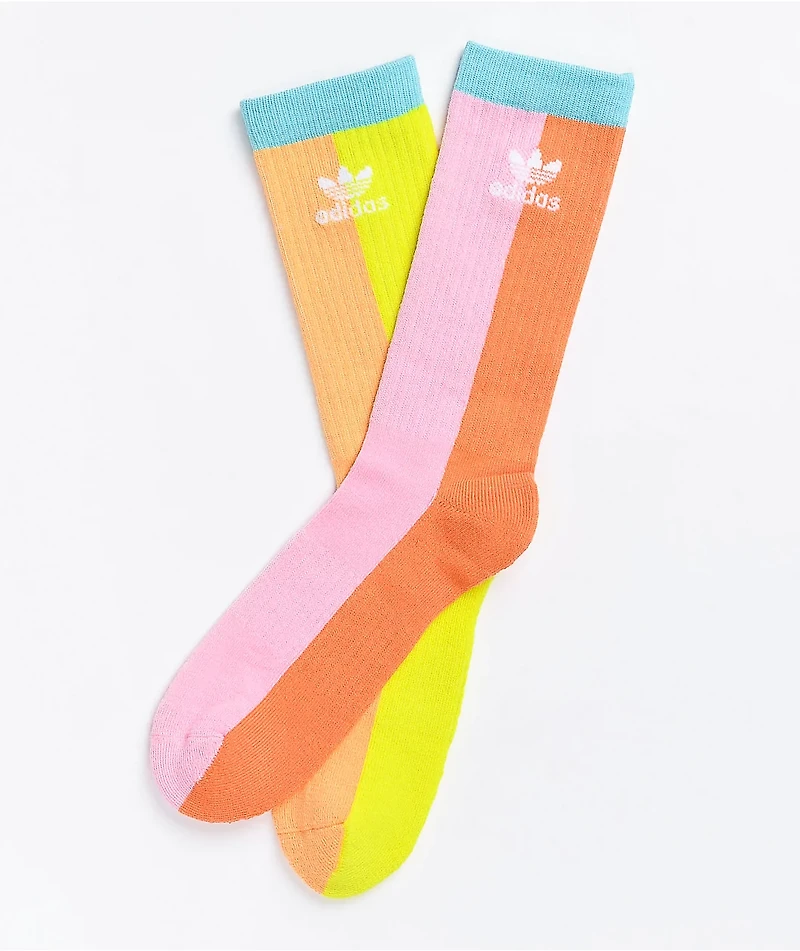 adidas Originals Pride Blocked Crew Socks