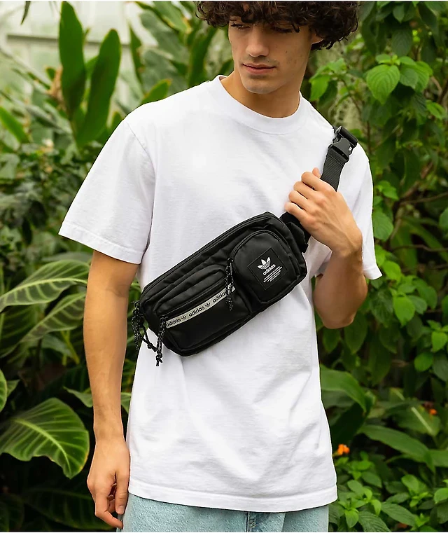 Adidas Originals Rectangle Black Fanny Pack Arden Fair