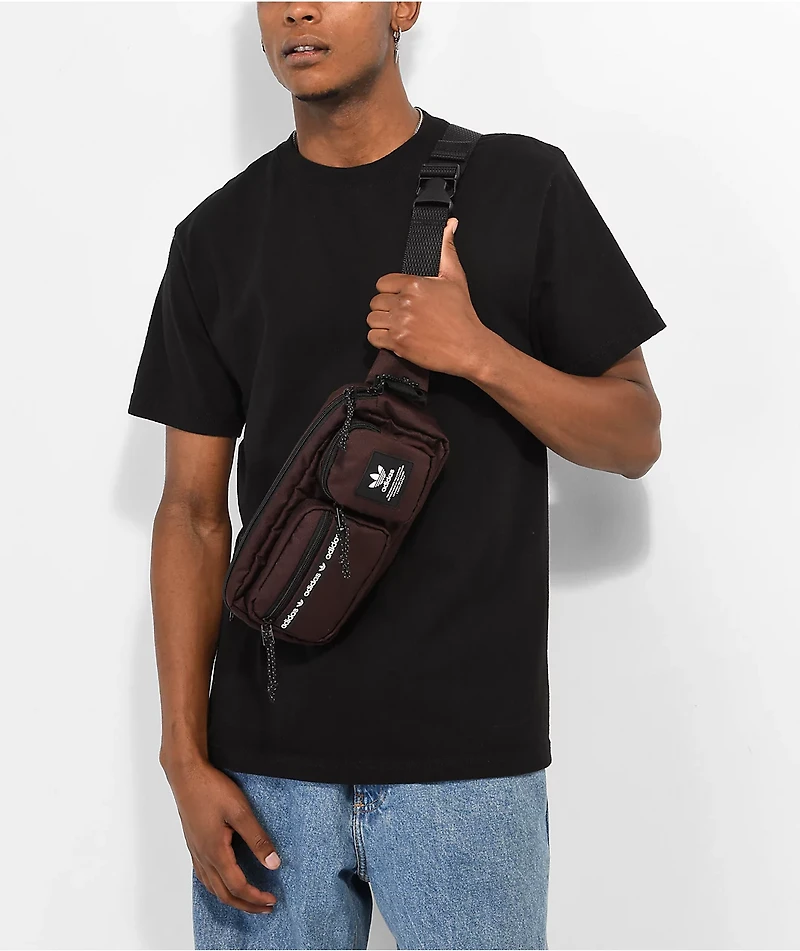 adidas Originals Rectangle Brown Fanny Pack