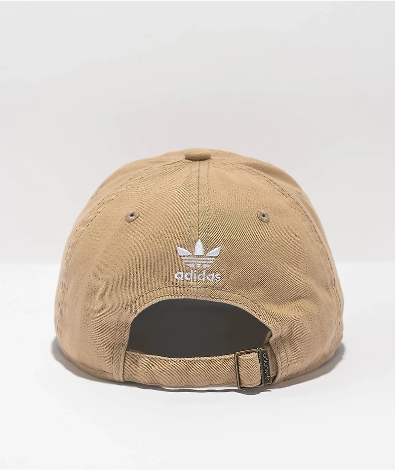 adidas Originals Relaxed Beige Strapback Hat