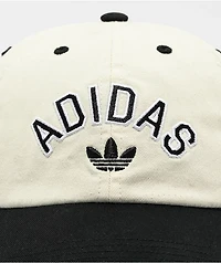 adidas Originals Relaxed New Prep Black & White Strapback Hat