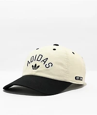 adidas Originals Relaxed New Prep Black & White Strapback Hat
