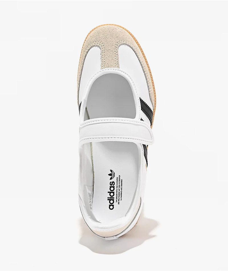 adidas Originals Samba Jane Cloud White, Alumina & Core Black Shoes