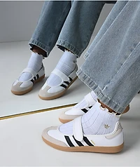 adidas Originals Samba Jane Cloud White, Alumina & Core Black Shoes