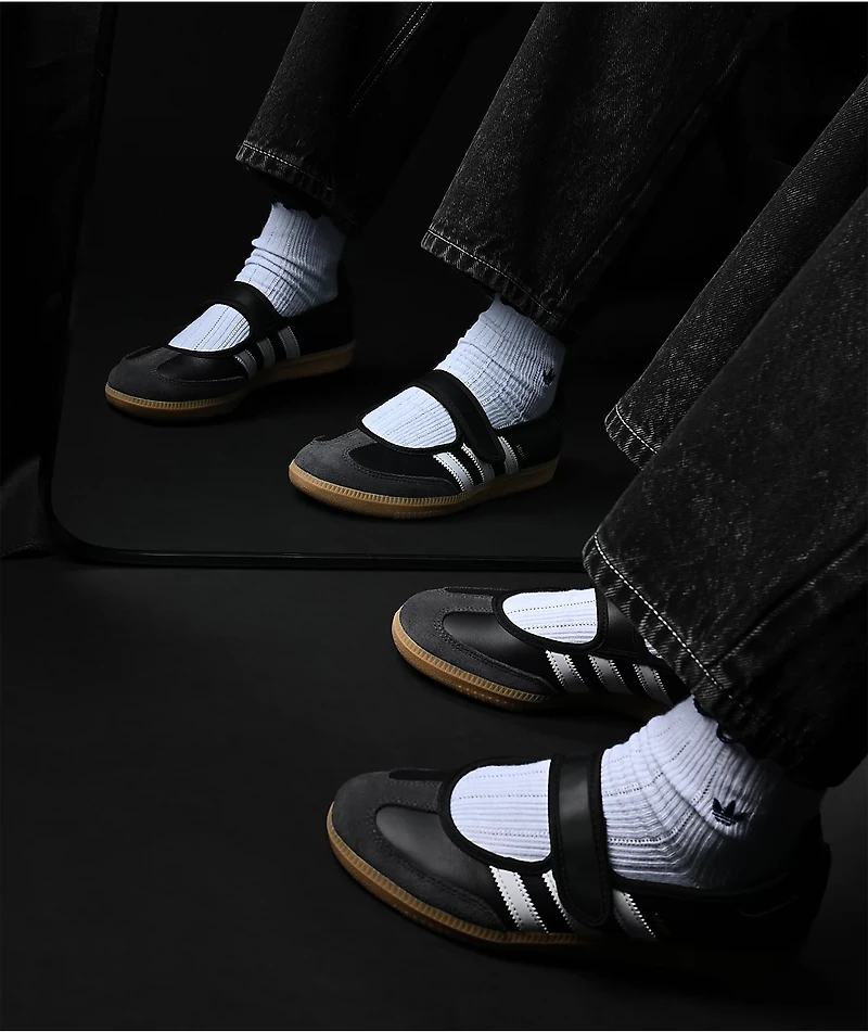 adidas Originals Samba Jane Core Black, Carbon & Cloud White Shoes