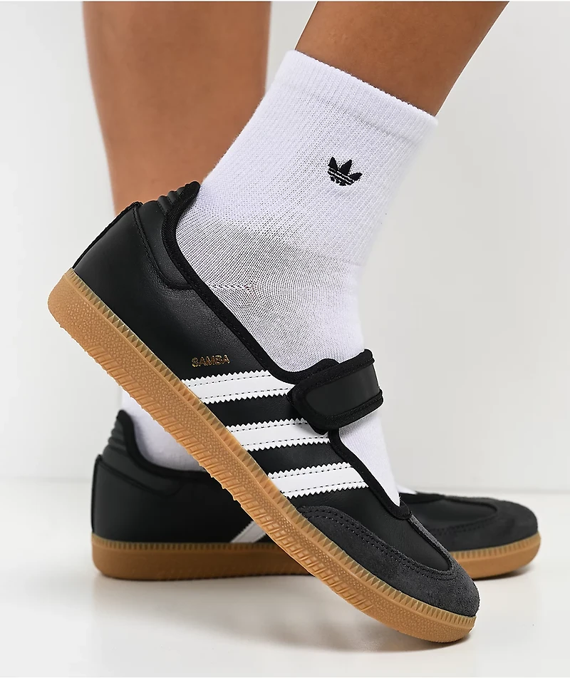 adidas Originals Samba Jane Core Black, Carbon & Cloud White Shoes