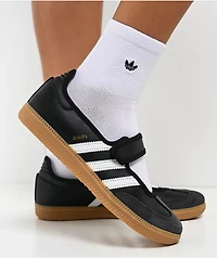 adidas Originals Samba Jane Core Black, Carbon & Cloud White Shoes