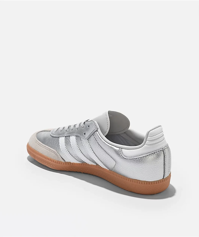 adidas Originals Samba OG Silver & White Shoes