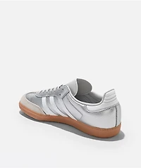 adidas Originals Samba OG Silver & White Shoes