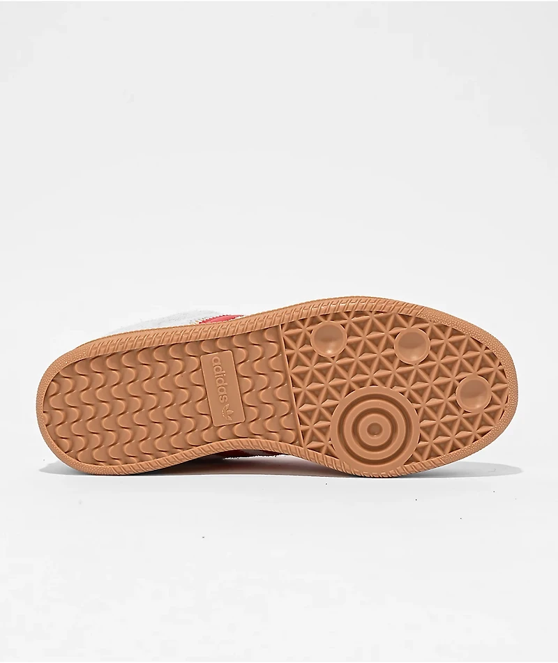 adidas Originals Samba XLG Grey, Red & Gum Shoes
