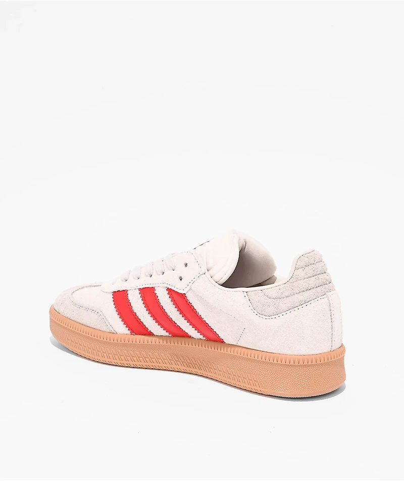 adidas Originals Samba XLG Grey, Red & Gum Shoes
