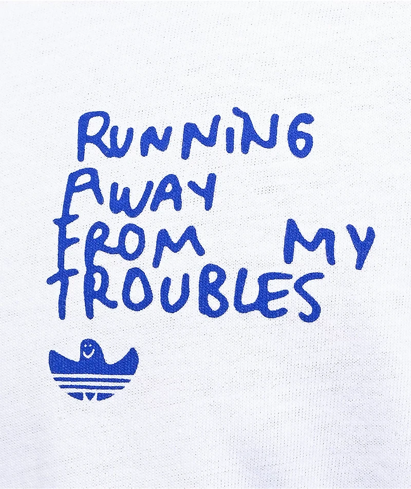 adidas Originals Shmoofoil I'm Fast White T-Shirt