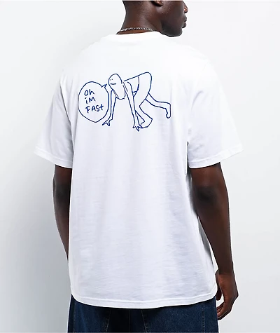 adidas Originals Shmoofoil I'm Fast White T-Shirt