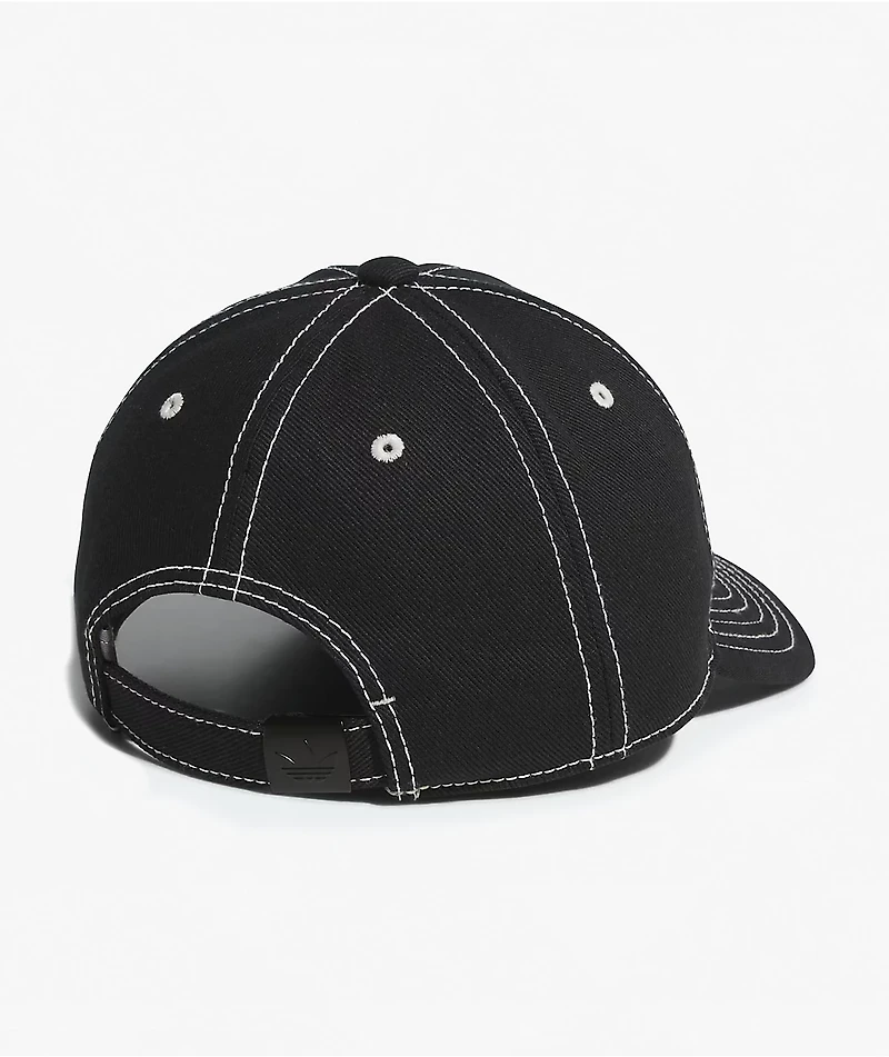 adidas Originals Signature Black Strapback Hat