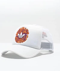 adidas Originals Spiral White Trucker Hat