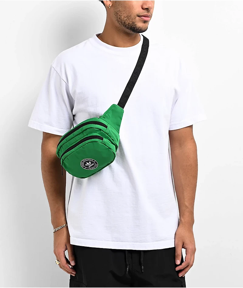 adidas Originals Sport 2.0 Green & Black Fanny Pack