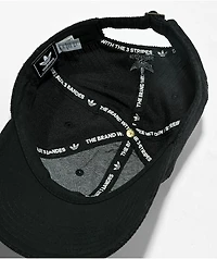 adidas Originals Sport Black Corduroy Strapback Hat