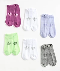 adidas Originals Superlite 6 Pack No Show Socks