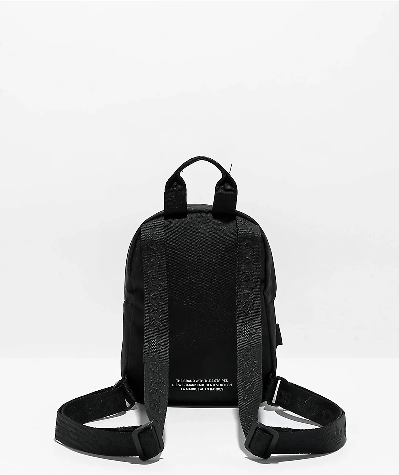 adidas Originals Trefoil 2.0 Black Mini Backpack