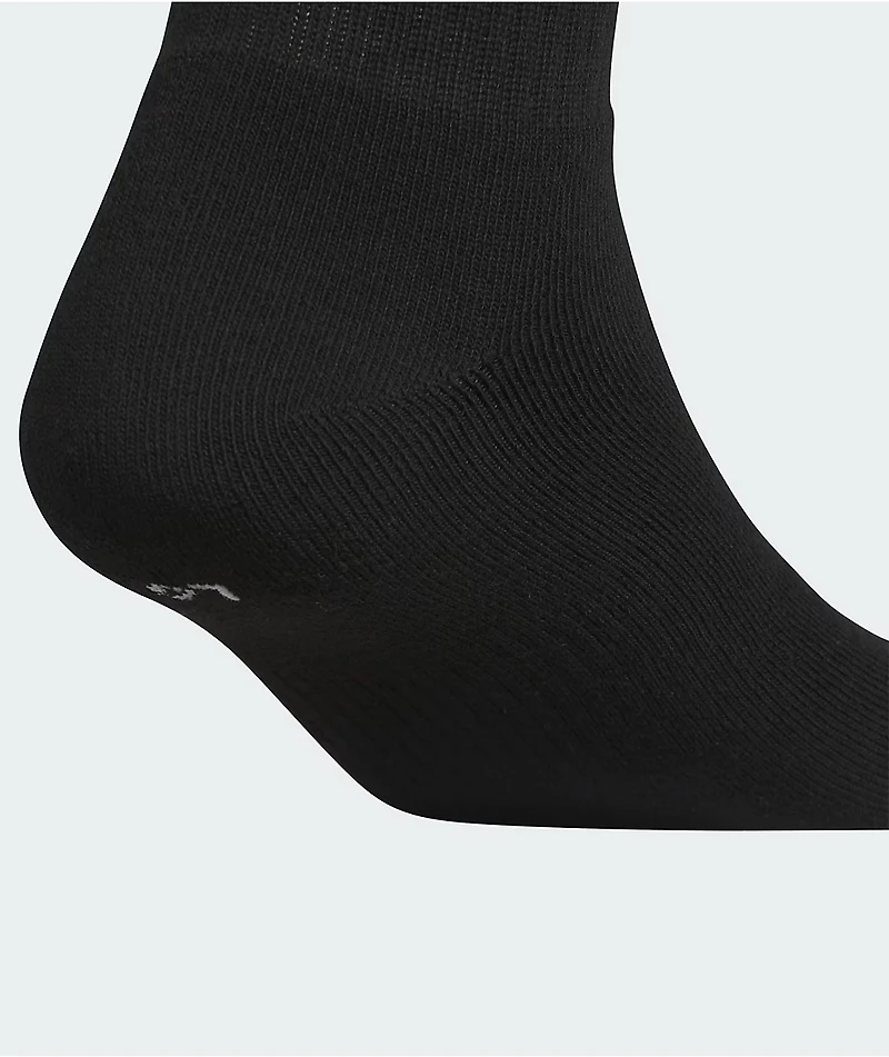 adidas Originals Trefoil Black 6 Pack Ankle Socks