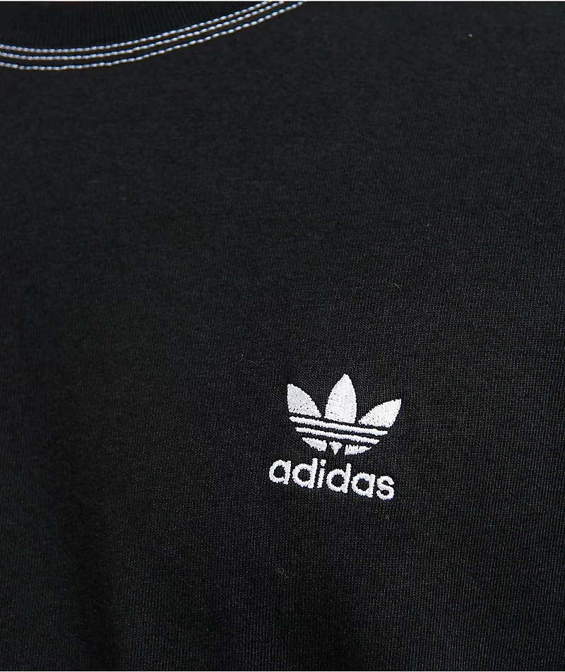 adidas Originals Trefoil Essentials Black T-Shirt