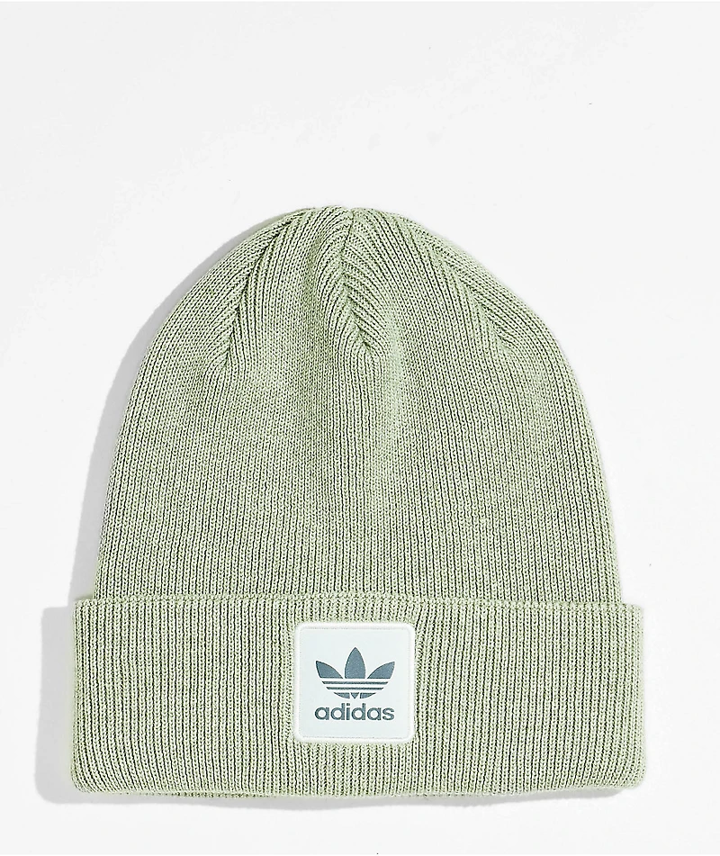 adidas Originals Trefoil Mulberry Leaf Green Beanie