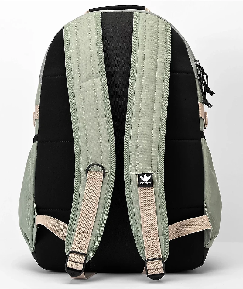 adidas Originals Trefoil Patch Green Backpack