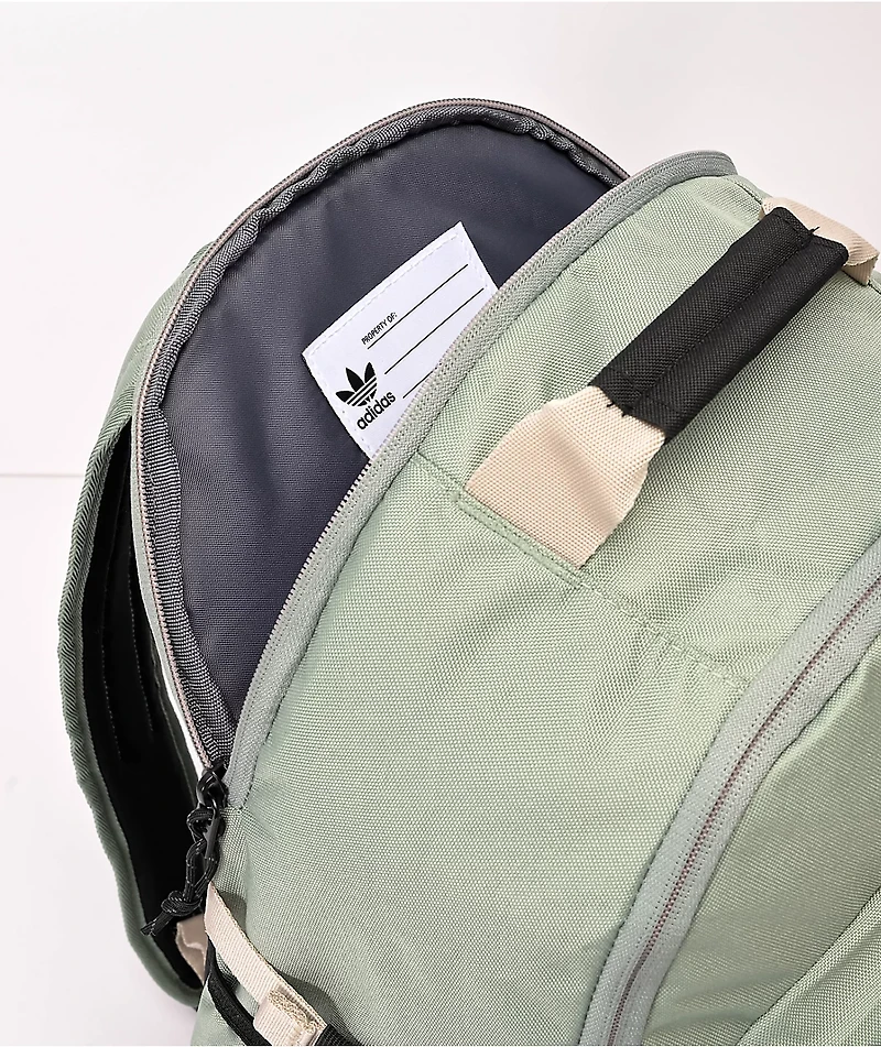 adidas Originals Trefoil Patch Green Backpack